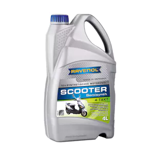 Моторно масло RAVENOL SCOOTER 4-Takt Teilsynth 4л.