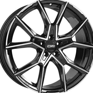 Джанти CMS 8.5J R20 5/112 ET40 66.4 Gloss Black / Polished