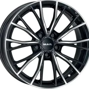 Джанти MAK 8.5J R19 5/112 ET25 66.6 Gloss Black / Polished