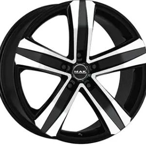 Джанти MAK 6.5J R15 5/160 ET58 65.1 Gloss Black / Polished