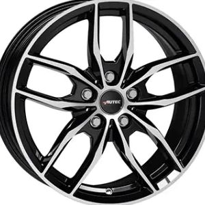 Джанти AUTEC 8.0J R18 5/112 ET30 66.6 Gloss Black / Polished