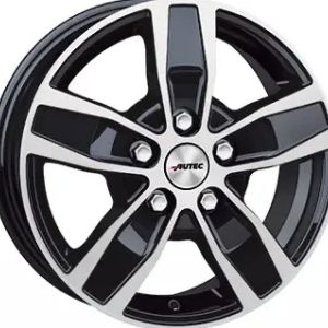 Джанти AUTEC 6.5J R16 5/118 ET66 71.1 Gloss Black / Polished
