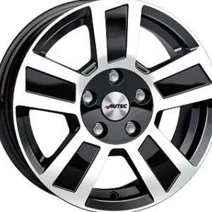 Джанти AUTEC 6.0J R14 5/112 ET30 66.6 Gloss Black / Polished