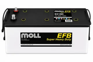 Акумулатор MOLL Truck EFB 12V 180Ah 1000A