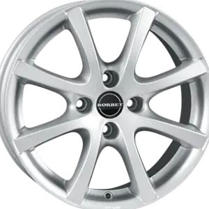 Джанти BORBET 5.5J R14 4/100 ET35 64.0 Silver