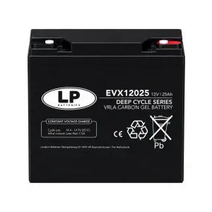VRLA Carbon-GEL aкумулатор LP EV- Power 12V 25Ah EVX12-25