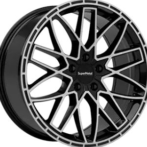 Джанти SUPER METAL 8.0J R20 5/160 ET50 65.1 Gloss Black / Polished