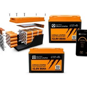 Акумулатор LiFePO4 Liontron 80Ah 12.8V BMS, Bluetooth, IP65